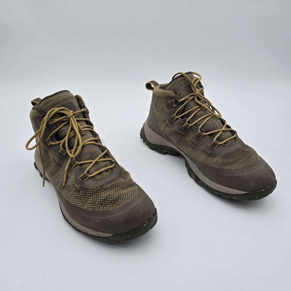 REI Hiking Boots Womens 8.5 Brown Flash Hydrowall Lace Up Mid Waterproof